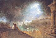 John Martin Seventh Plague oil painting